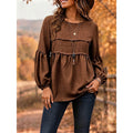 Rebecca | Ontspannen Peplum Blouse