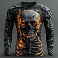 Jasper | Vlam Skeleton Halloween Langsleeve Shirt