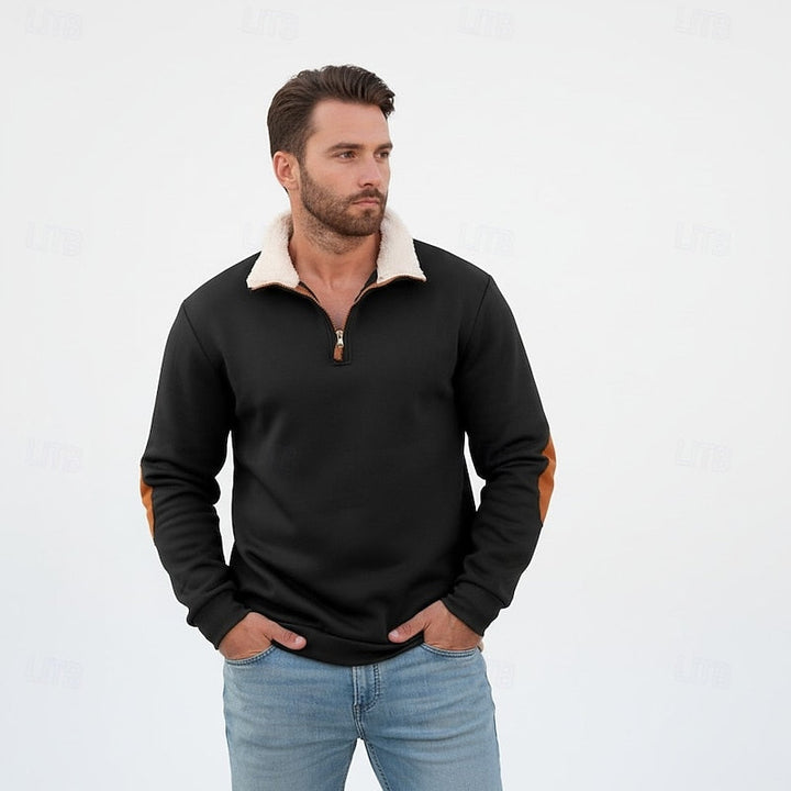 Sawyer | Staande Kraag Half-Zip Pullover