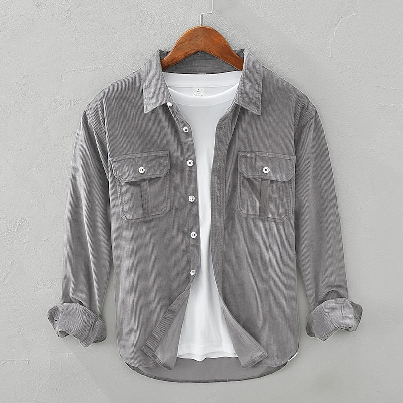 Grady | Robuuste Textuur Overshirt