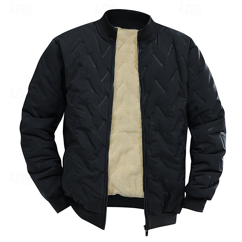 Douglas | Textured Quilted Bomberjack