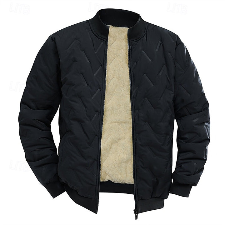 Douglas | Textured Quilted Bomberjack