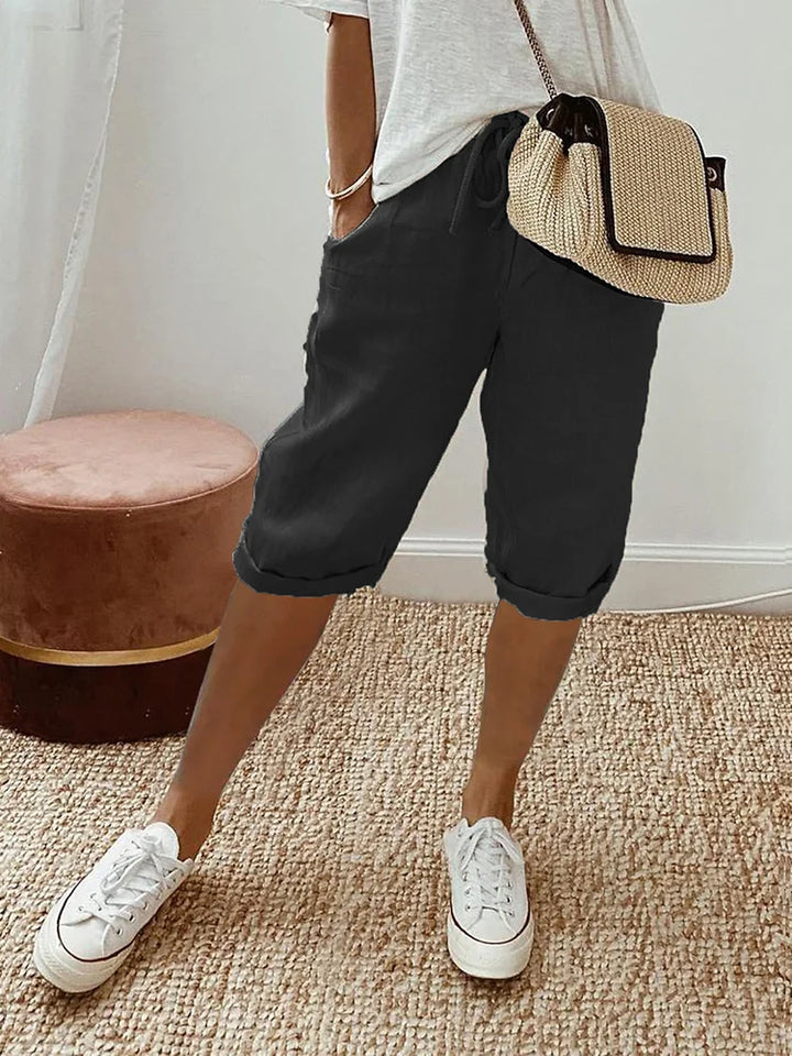 Elise | Relaxed Korte Broek tot de Knie