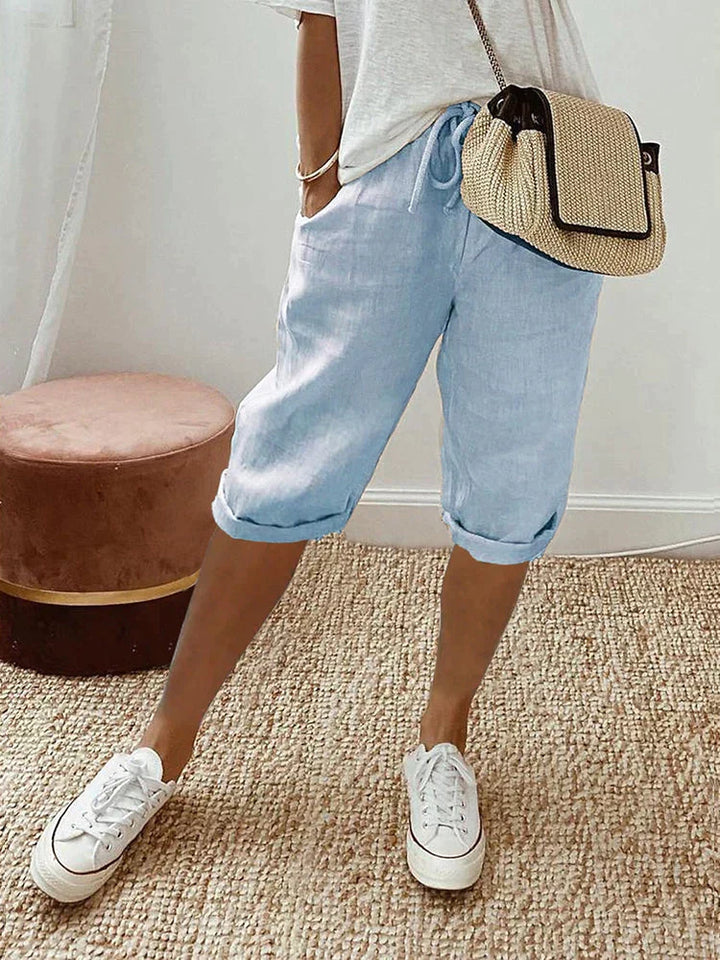 Elise | Relaxed Korte Broek tot de Knie