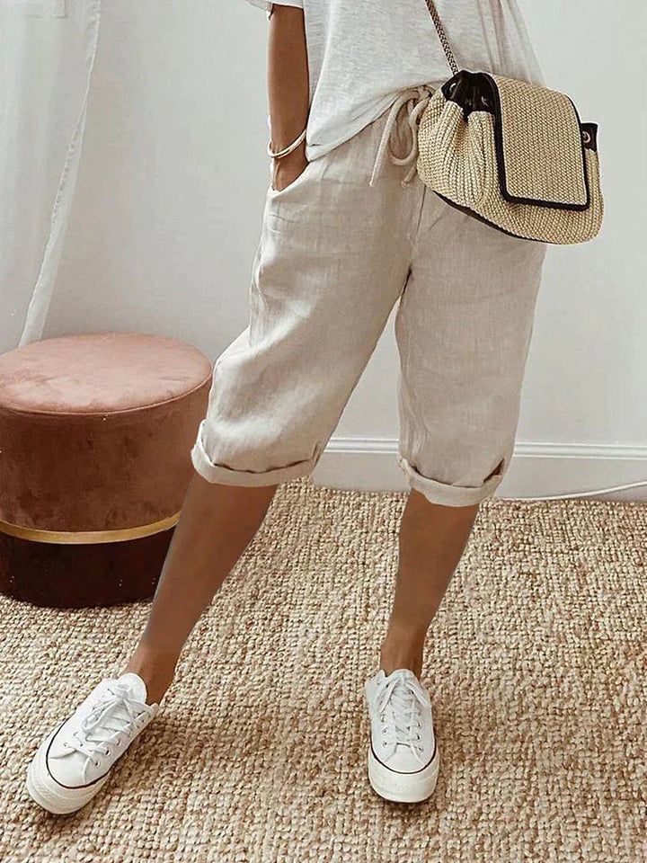 Elise | Relaxed Korte Broek tot de Knie