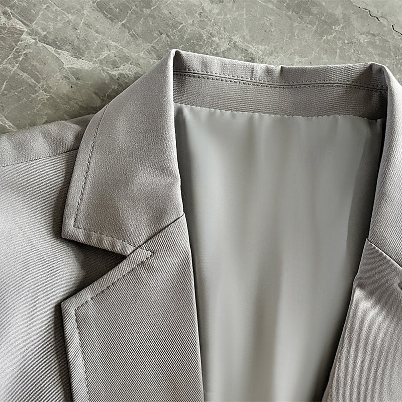 Julian | Verfijnde Effen Blazer