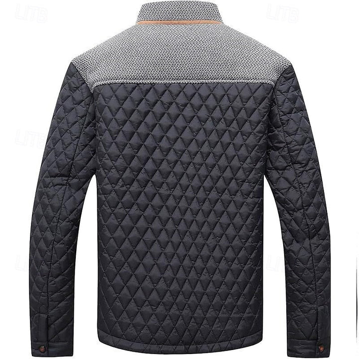 Hayes | Gequilt Jacket met Staande Kraag