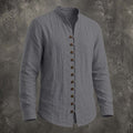 Gregory | Casual Shirt met Bandkraag