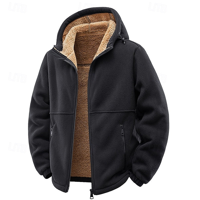 Tobias | Gezellige Hooded Full-Zip Jacket