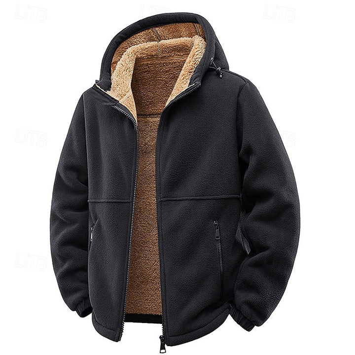 Tobias | Gezellige Hooded Full-Zip Jacket