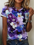 Willa | Bloeiende Bloemen T-shirt