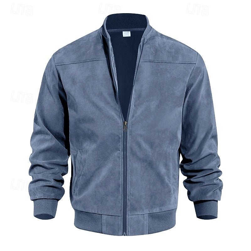Lincoln | Staande Kraag Zip Jacket