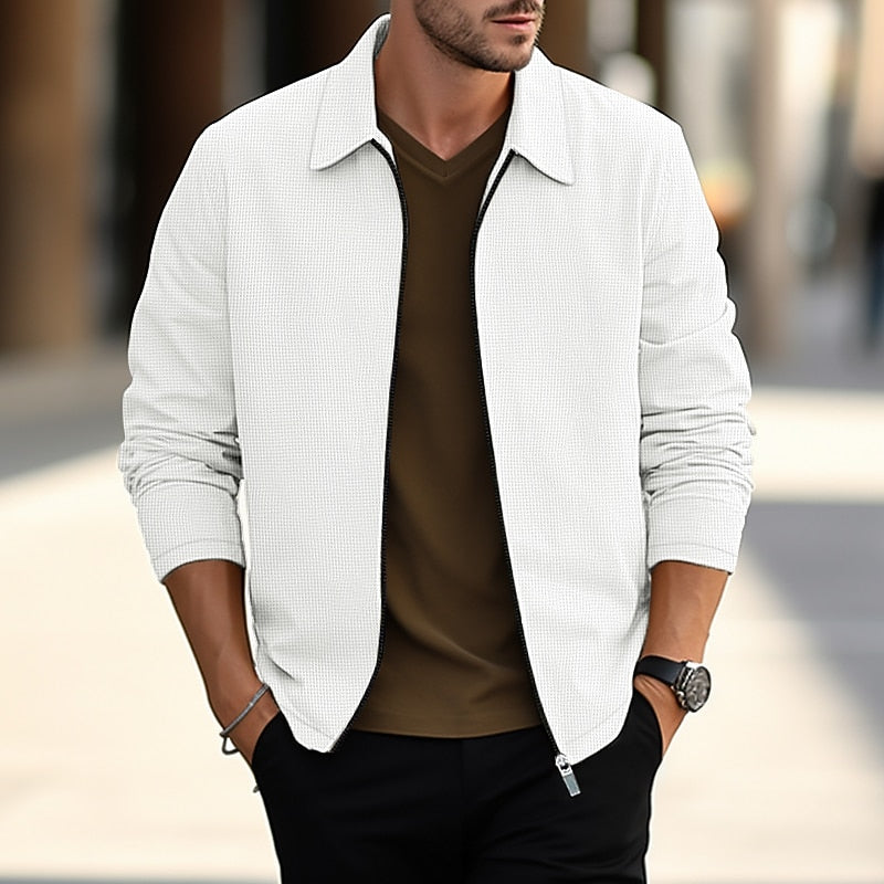 Blake | Lichtgewicht Textured Overshirt