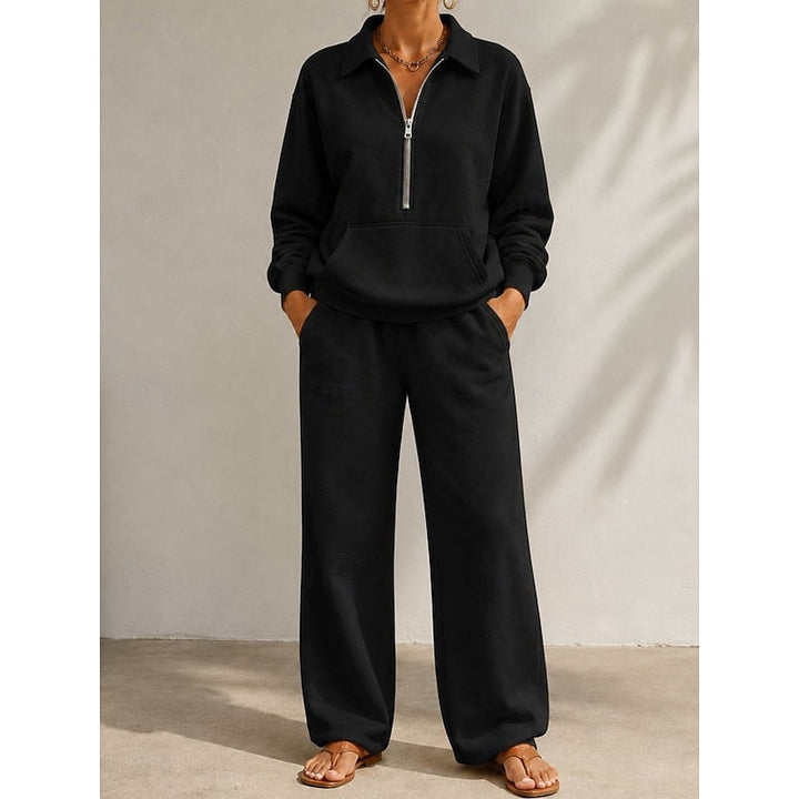 Naomi | Ontspannen Half-Zip Twee-Delig Set