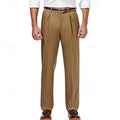 Preston | Plissé Rechte Pantalon