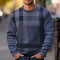 Gordon | Geruite Crew Neck Trui