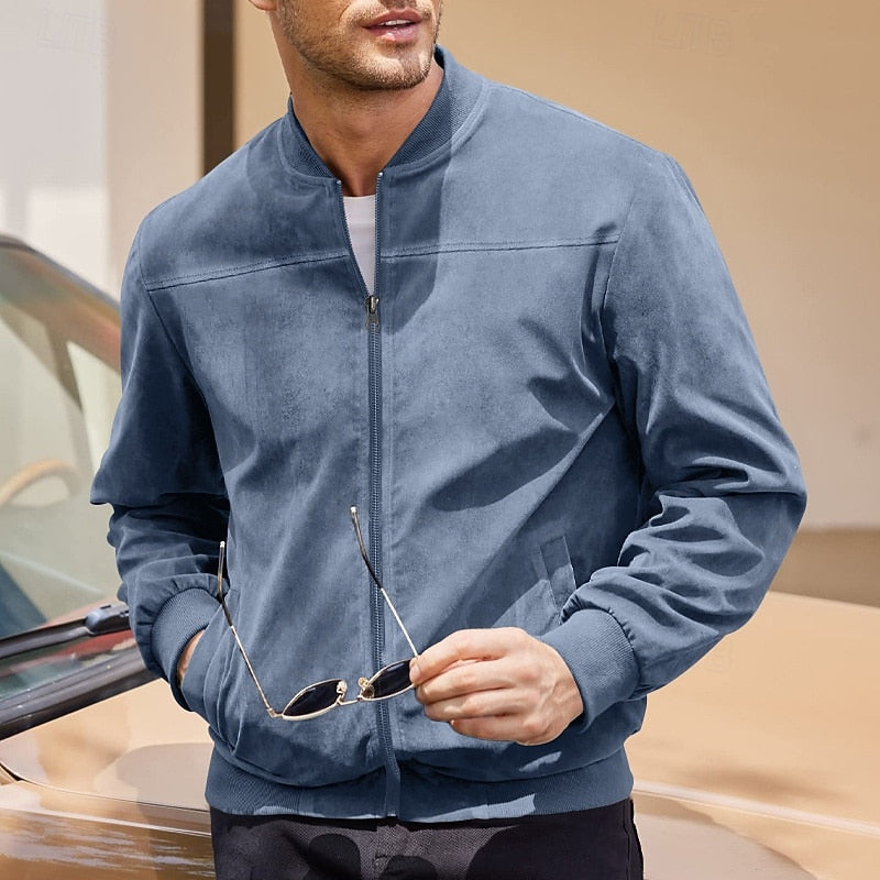 Lincoln | Staande Kraag Zip Jacket