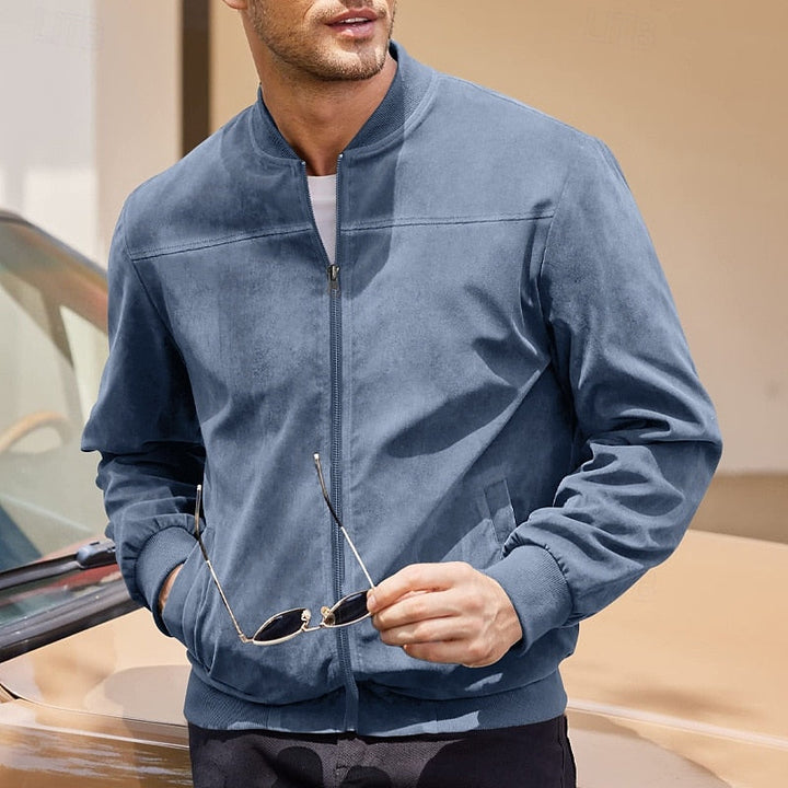 Lincoln | Staande Kraag Zip Jacket