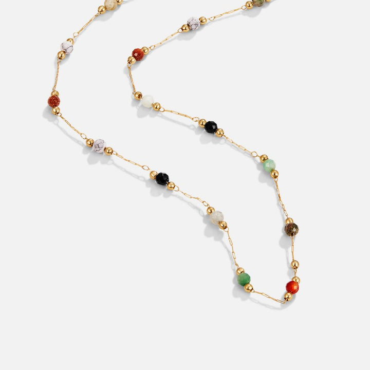 Donna | Elegante Minimalistische Ketting met Kralen