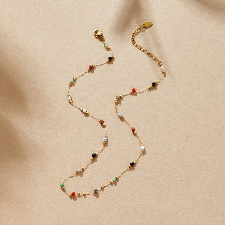 Donna | Elegante Minimalistische Ketting met Kralen