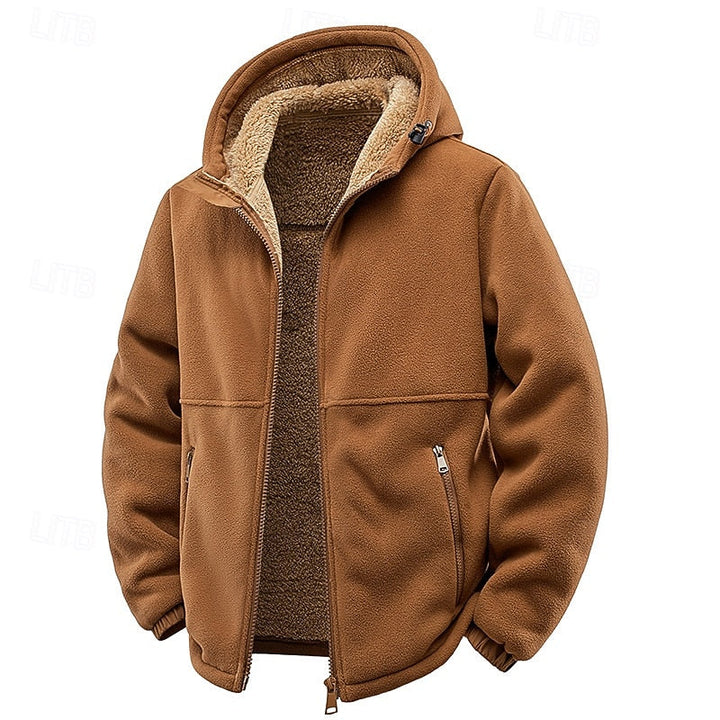 Tobias | Gezellige Hooded Full-Zip Jacket