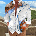 Damon | Kunstzinnig Staande-Kraag Shirt