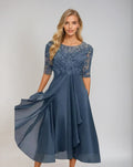 Adelaide | Elegante Kanten Midi Jurk