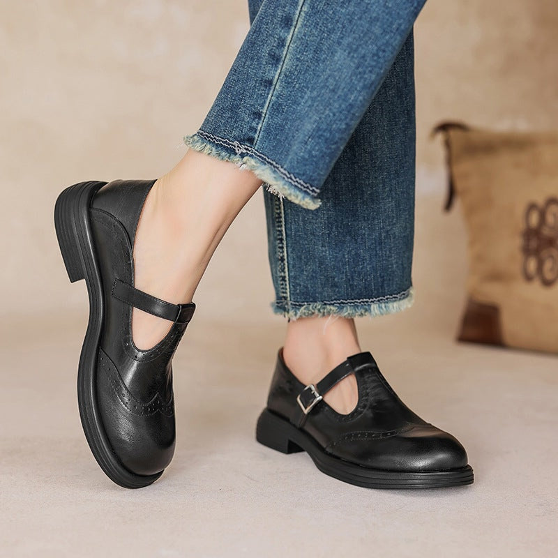 Valerie | Premium Elegante Strap Loafers
