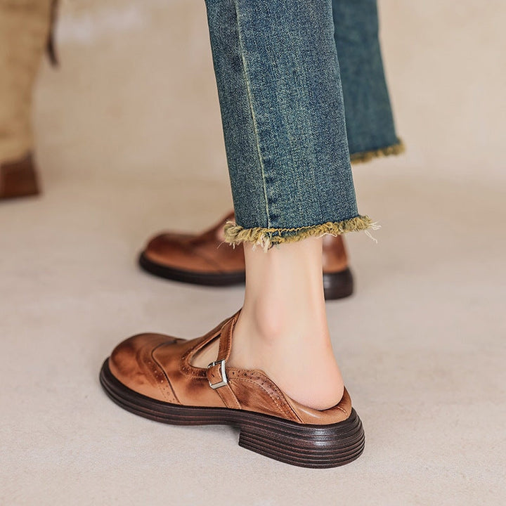 Valerie | Premium Elegante Strap Loafers