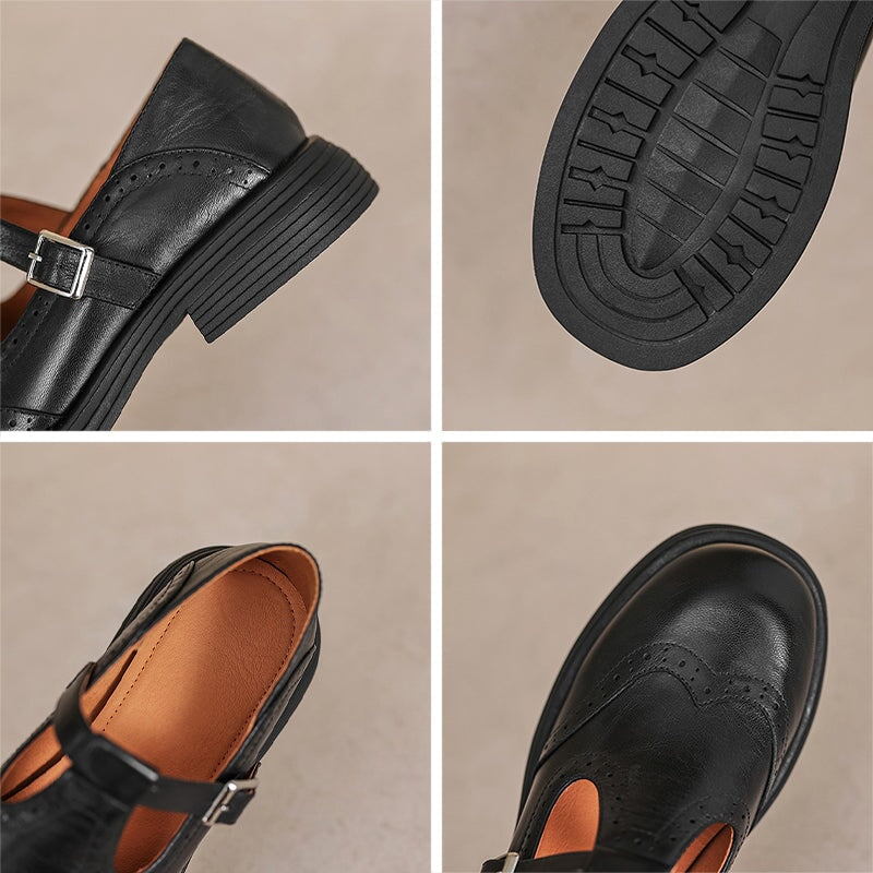 Valerie | Premium Elegante Strap Loafers