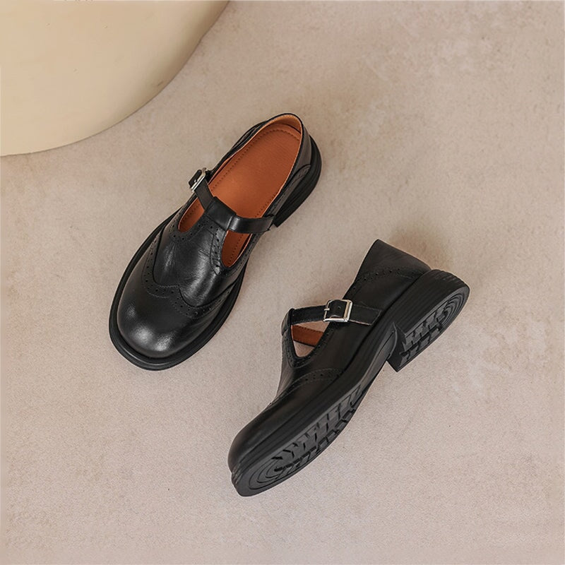 Valerie | Premium Elegante Strap Loafers