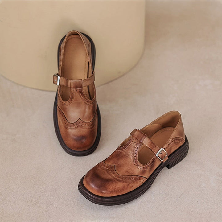 Valerie | Premium Elegante Strap Loafers