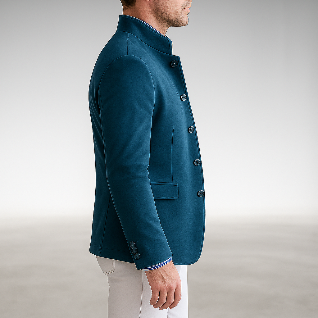 Adrian | Casual Moderne Knop Cardigan