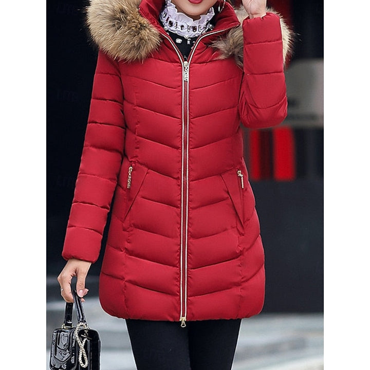 Gwendolyn | Gevoerde Winter Parka met Capuchon