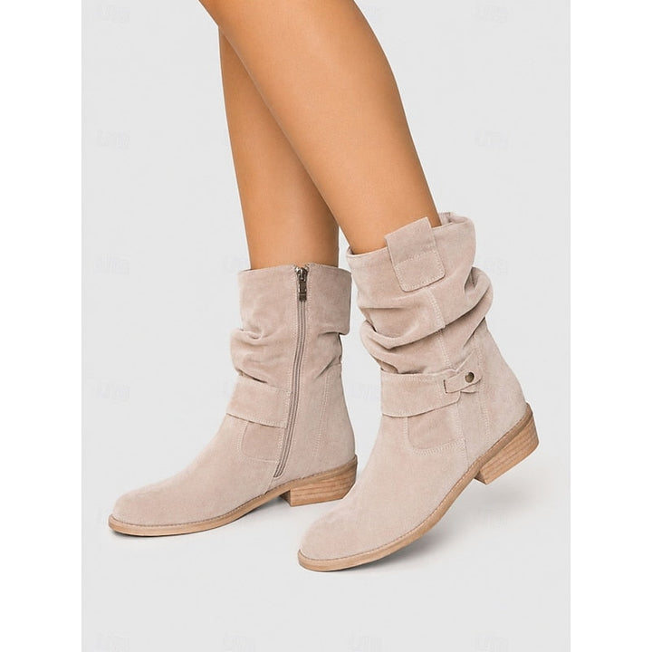 Tessa | Slouchy Buckle Enkelboots