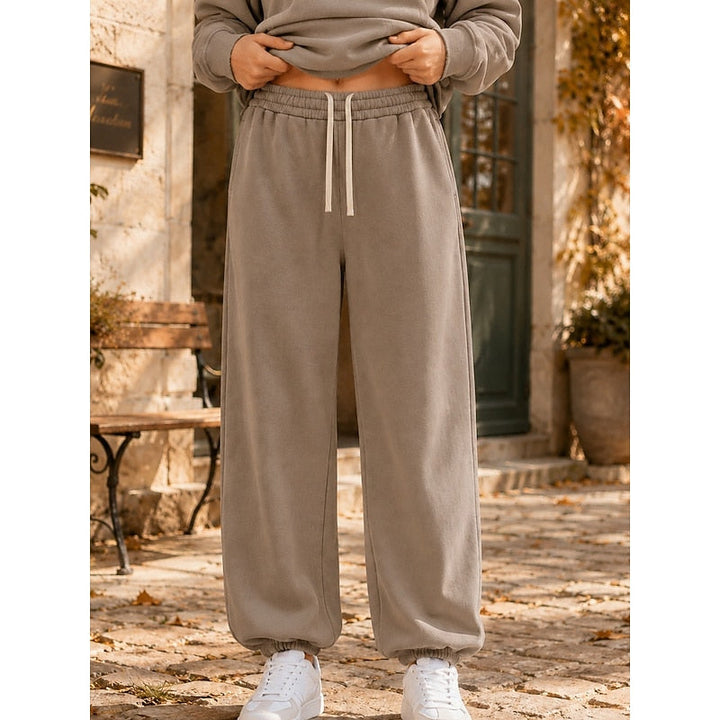 Joyce | Relaxed Wijde Joggingbroek