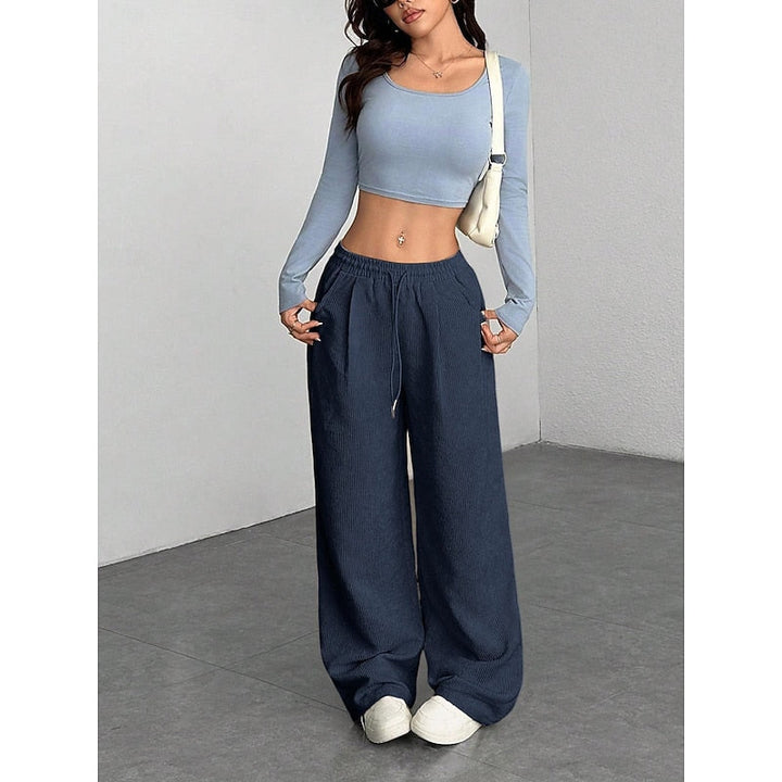 Georgina | Relaxed Wide-Leg Broek