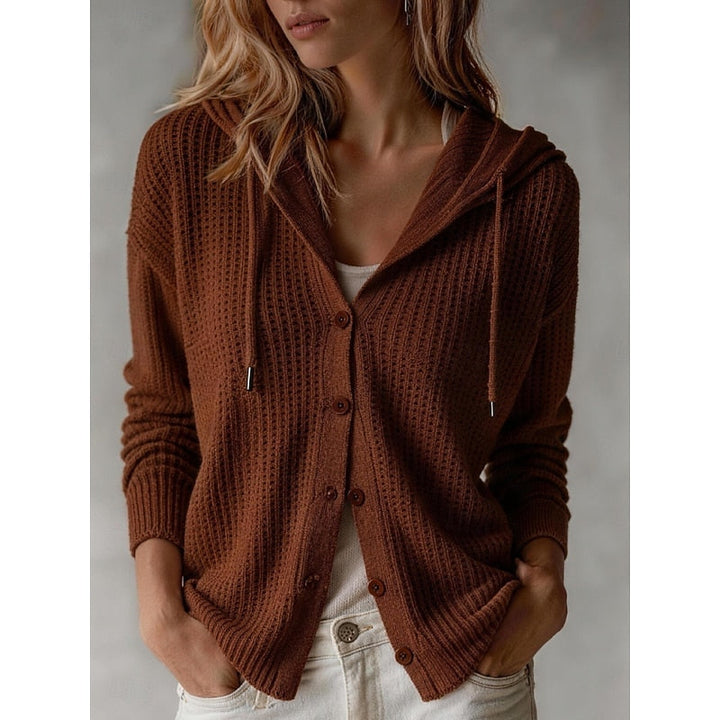 Frances | Gevoerde Knop-Front Cardigan