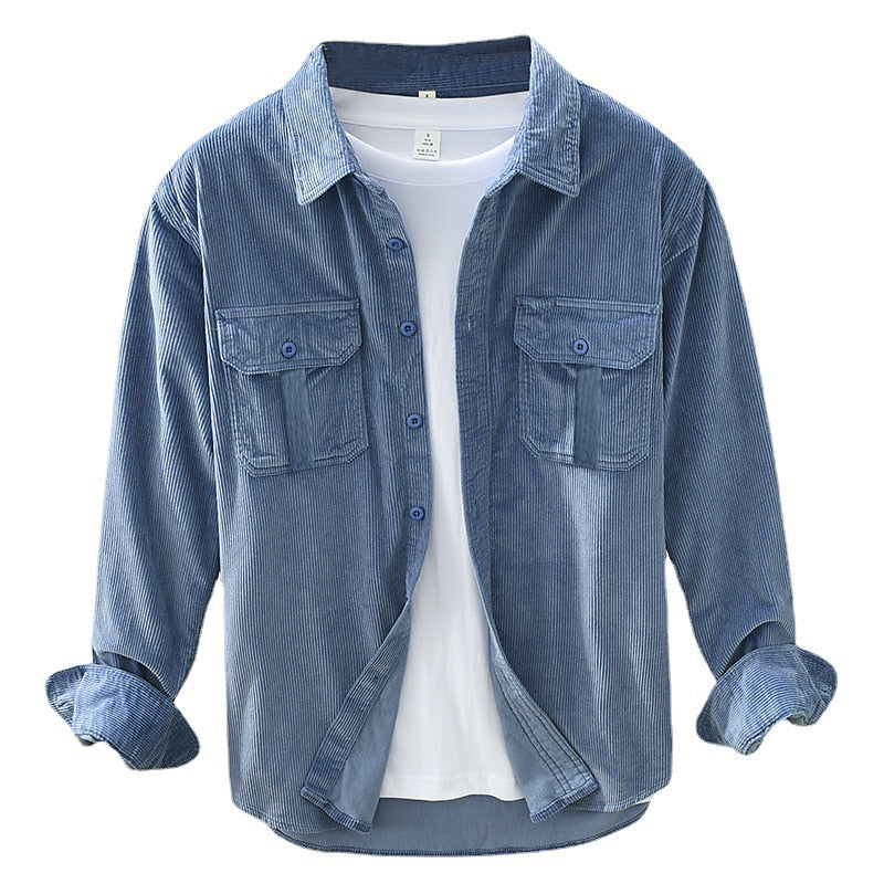 Grady | Robuuste Textuur Overshirt