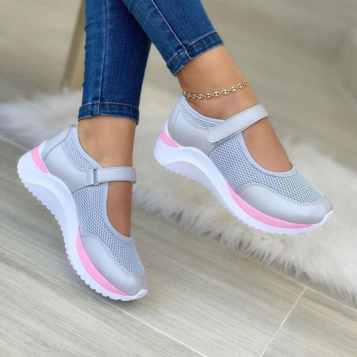 Estella | Gevoerde Strap Sneakers