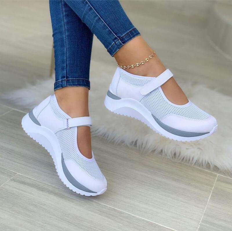 Estella | Gevoerde Strap Sneakers