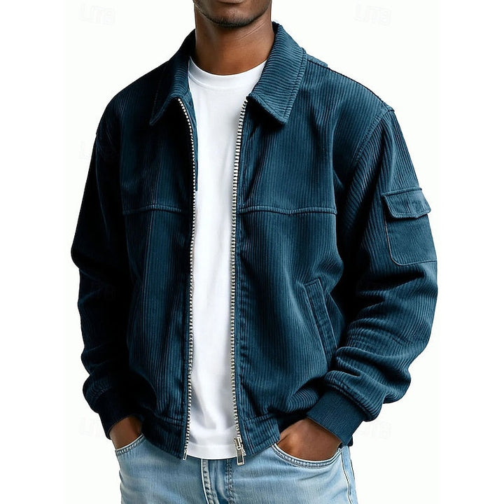 Jasper | Geribbelde Textuur Jacket