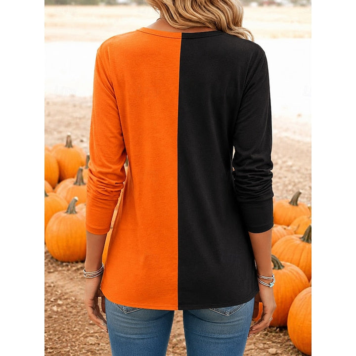 Fallon | Halloween Langsleeve Top