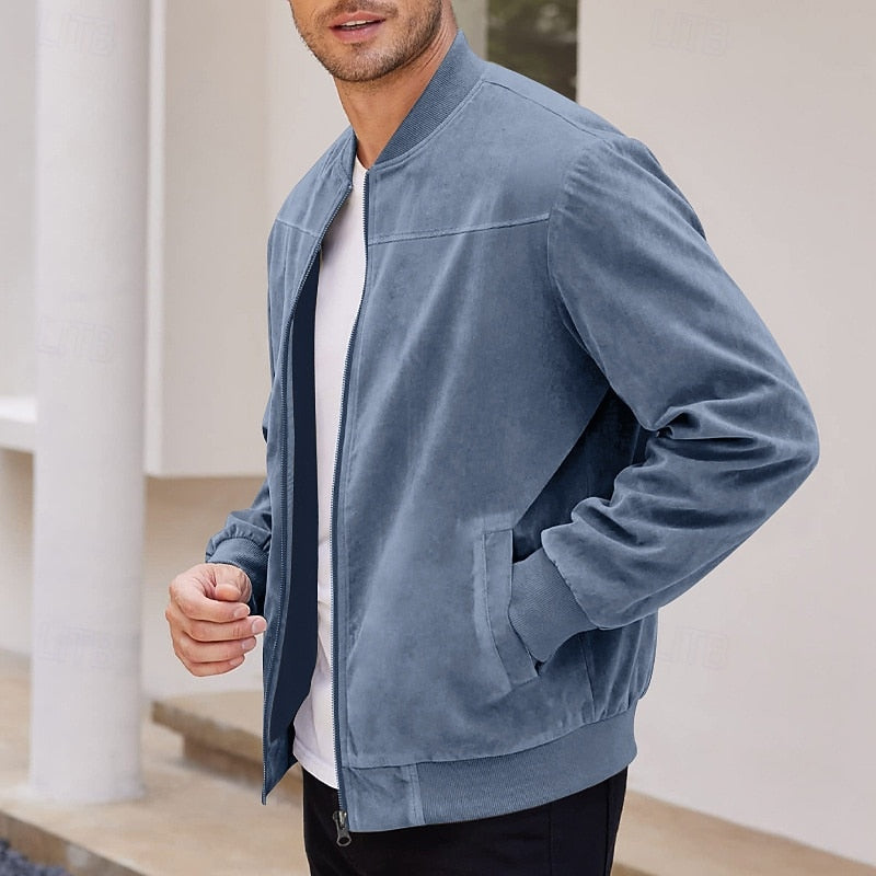 Lincoln | Staande Kraag Zip Jacket