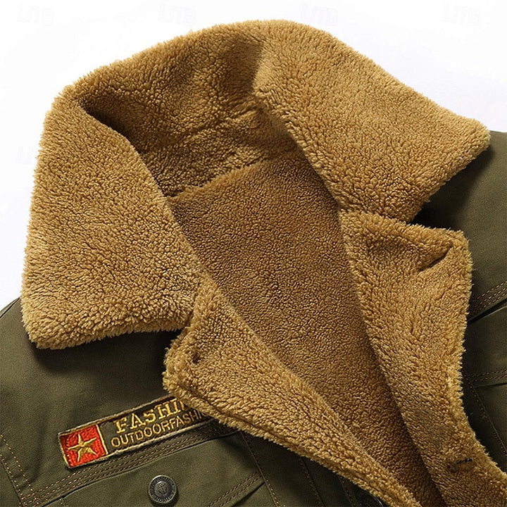 Sawyer | Fleece-Kraag Utility Jacket