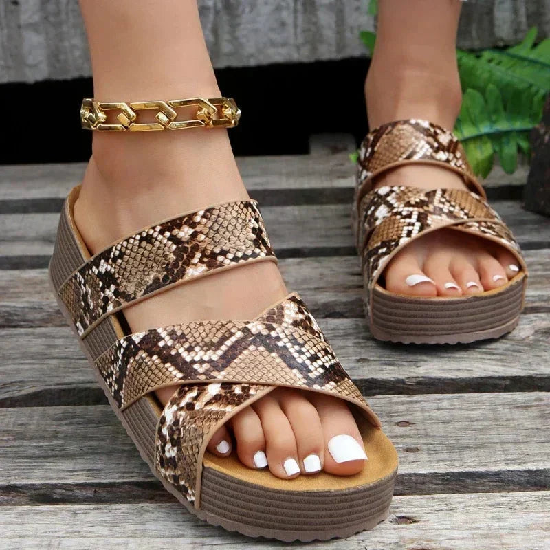 Sophia | Comfortabele Orthopedische Gevlochten Sandalen
