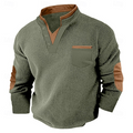 Harvey | Textured Henley Shirt