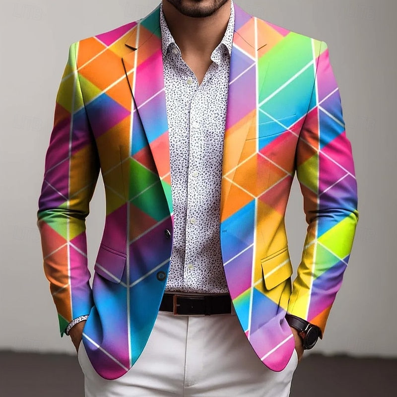 Romeins | Moderne Geometrische Blazer