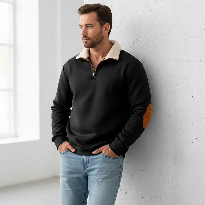 Sawyer | Staande Kraag Half-Zip Pullover