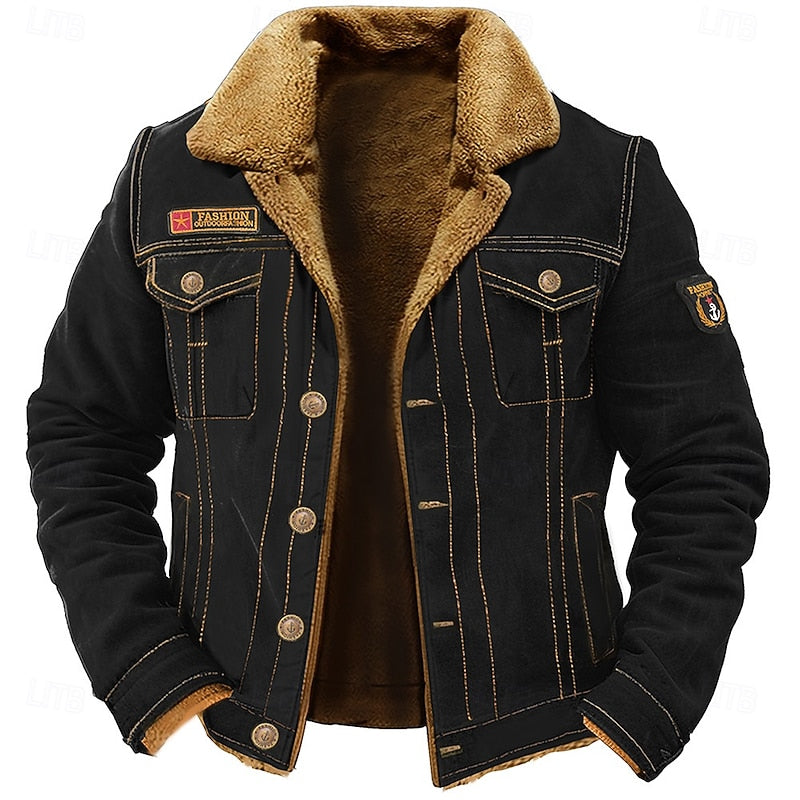 Sawyer | Fleece-Kraag Utility Jacket